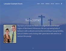 Tablet Screenshot of lancastercovenant.com
